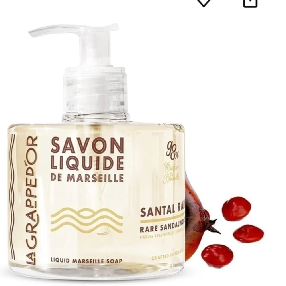 La Grappe d'Or Rare Sandalwood Marseille Soap Handmade in France 11.10 Oz